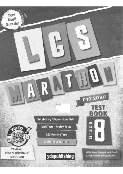 LGS MARATHON 640 SORU ENGLISH Fotokopinci -