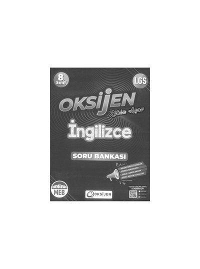 OKSİJEN İNGİLİZCE SORU BANKASI Fotokopinci -