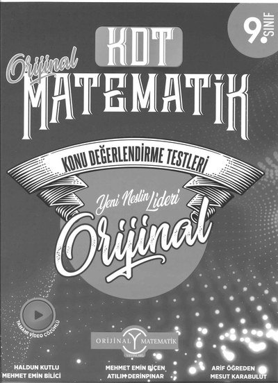 ORİJİNAL MATEMATİK KONU DEĞERLENDİRME TESTLERİ Fotokopinci -