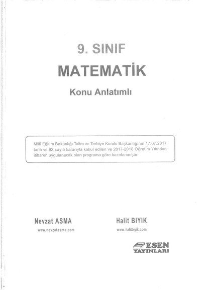 MATEMATİK KONUI ANLATIMLI