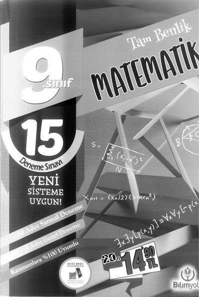 TAM BENLİK MATEMATİK 15 DENEME SINAVI Fotokopinci -
