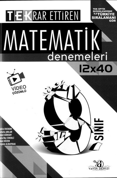 TEKRAR ETTİREN MATEMATİK DENEMELERİ 12x40 Fotokopinci -