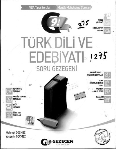 TÜRK DİLİ VE EDEBİYATI SORU GEZEGENİ Fotokopinci -