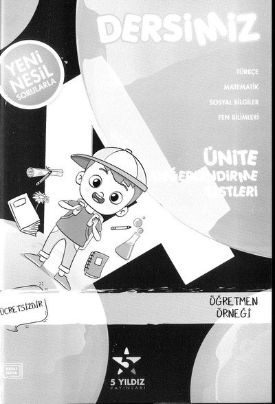 DERSİMZİ ÜNİTE DEĞERLENDİRME TESTLERİ Fotokopinci -