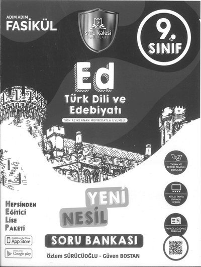 TÜRK DİLİ VE EDEBİYATI SON AÇIKLANAN MÜFREDATLA UYGUN YENİ NESİL SORU BANKASI