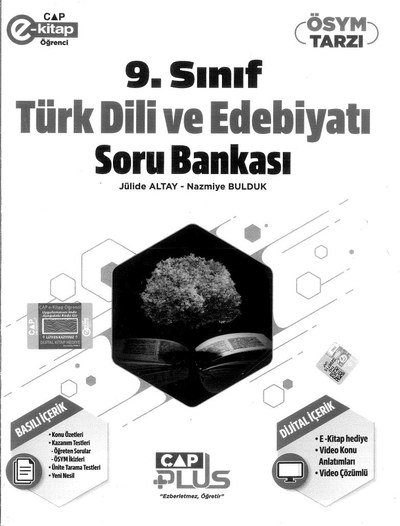 TÜRK DİLİ VE EDEBİYATI SORU BANKASI PLANET ÇALIŞMA PLANLI ÇÖZÜM NET Fotokopinci -