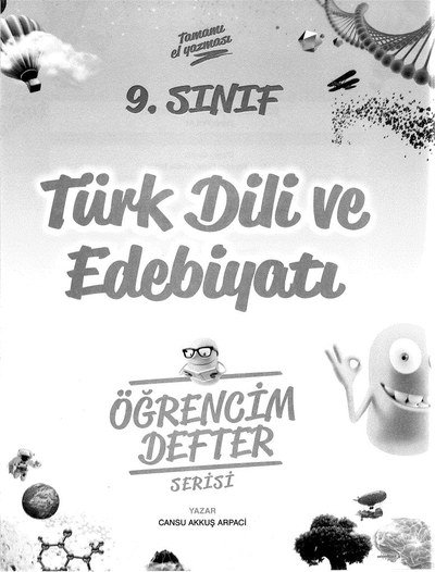 TÜRK DİLİ VE EDEBİYATI ÖĞRENCİM DEFTER Fotokopinci -