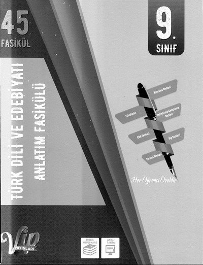 TÜRK DİLİ VE EDEBİYATI ANLATIM FASİKÜLÜ Fotokopinci -