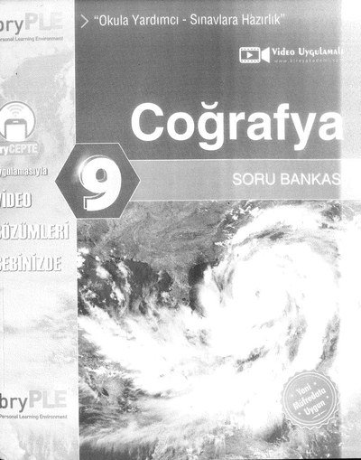 COĞRAFYA SORU BANKASI Fotokopinci -