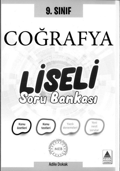 COĞRAFYA LİSELİ SORU BANKASI Fotokopinci -