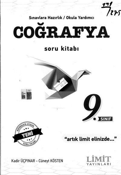 COĞRAFYA SORU KİTABI YENİ SORU TİPLERİ Fotokopinci -