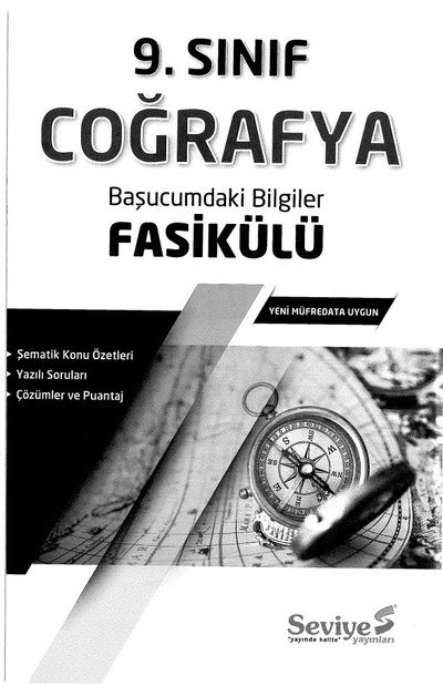 COĞRAFYA BAŞUCUMDAKİ BİLGİLER FASİKÜLÜ Fotokopinci -