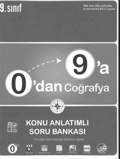 0'DAN 9'A KONU ANLATIMLI SORU BANKASI Fotokopinci -