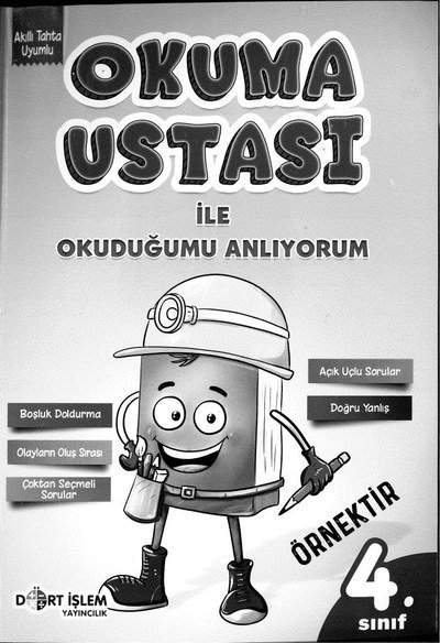 OKUMA USTASI İLE OKUDUĞUMU ANLIYORUM Fotokopinci -