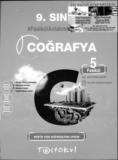 COĞRAFYA FASİKÜL ANLATIM BANKASI Fotokopinci -