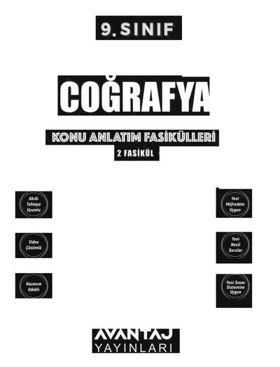 COĞRAFYA KONU ANLATIM FASİKÜLLERİ 2. FASİKÜL Fotokopinci -