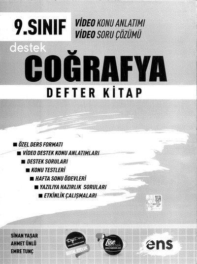 COĞRAFYA DEFTER KİTAP VİDEO KONU ANLATIMI Fotokopinci -