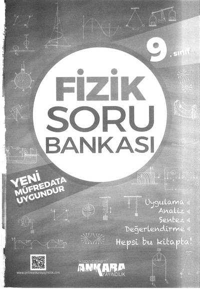 FİZİK SORU BANKASI UYGULAMA ANALİZ SENTEZ DEĞERLENDİRME Fotokopinci -