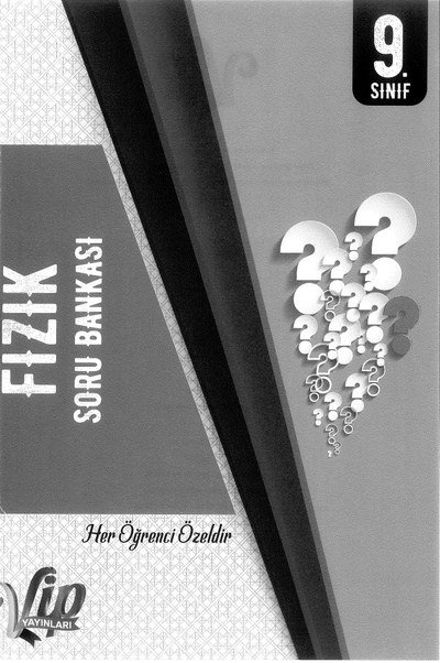 FİZİK SORU BANKASI Fotokopinci -