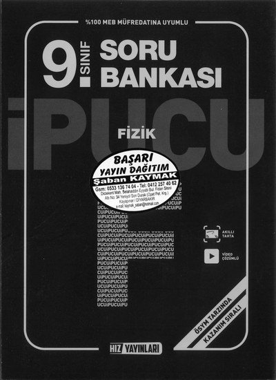 FİZİK SORU BANKASI Fotokopinci -
