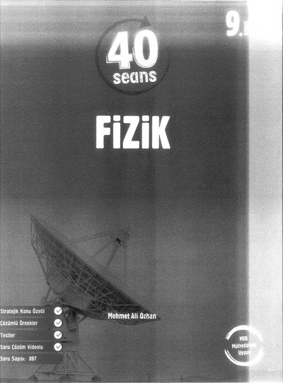 40 SEANS FİZİK Fotokopinci -