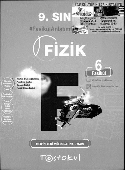 FİZİK FASİKÜL ANLATIM KİTABI Fotokopinci -