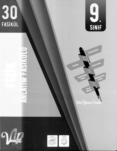 30 FASİKÜL FİZİK ANLATIM FASİKÜLÜ Fotokopinci -