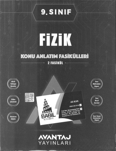FİZİK KONU ANLATI MFASİKÜLLERİ 2 FASİKÜL Fotokopinci -