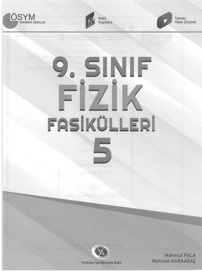 FİZİK FASİKÜLLERİ 5 ÖSYM TARZINDA SORULAR Fotokopinci -