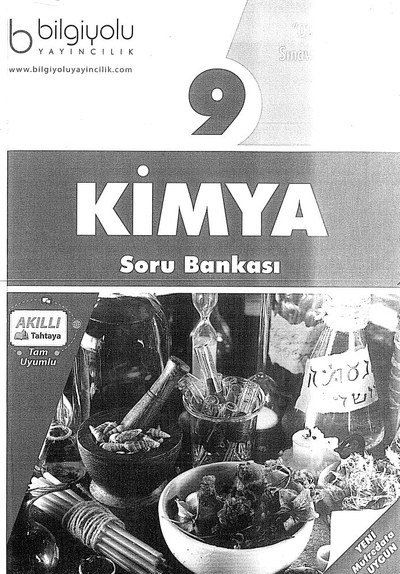 KİMYA SORU BANKASI Fotokopinci -