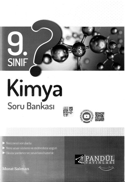 KİMYA SORU BANKASI Fotokopinci -