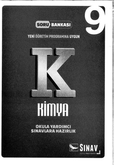 KİMYA OKULA YARDIMCI SINAVLARA HAZIRLIK Fotokopinci -