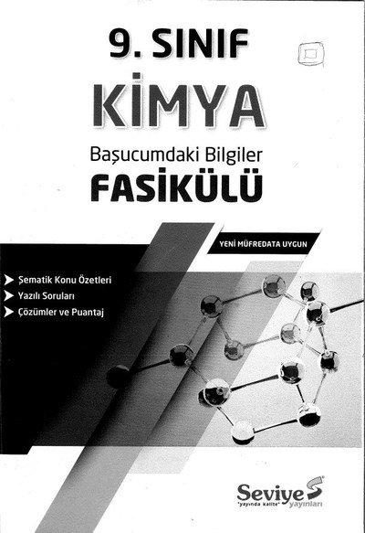 KİMYA BAŞUCUMDAKİ BİLGİLER FASİKÜLÜ Fotokopinci -