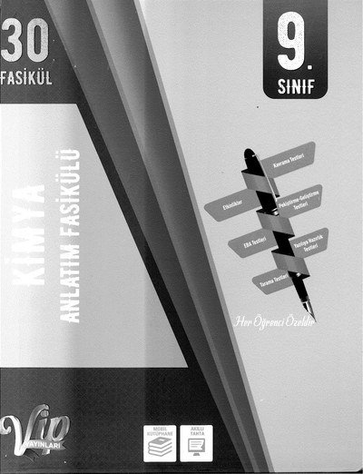 30 FASİKÜL KİMYA ANLATIM FASİKÜLÜ
