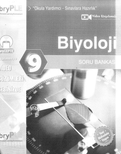 BİYOLOJİ SORU BANKASI Fotokopinci -