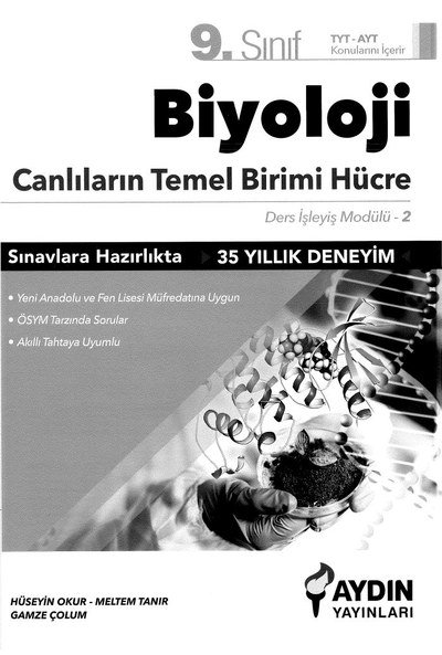 BİYOLOJİ CANLILARIN TEMEL BİRİMİ HÜCRE Fotokopinci -