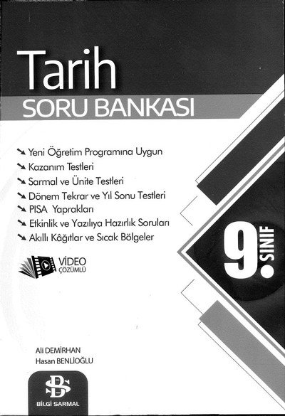 TARİH SORU BANKASI VİDEO ÇÖZÜMLÜ