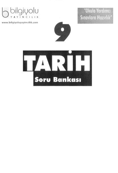 TARİH SORU BANKASI Fotokopinci -