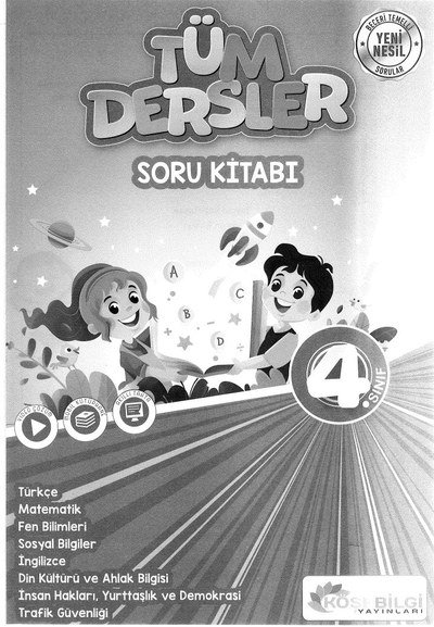 TÜM DERSLER SORU KİTABI Fotokopinci -