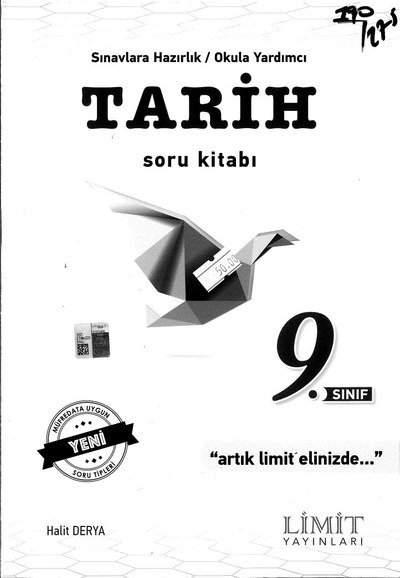 TARİH SORU KİTABI ARTIK LİMİT ELİNİZDE Fotokopinci -