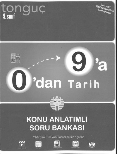 0'DAN 9'A TARİH KONU ANLATIMLI SORU BANKASI Fotokopinci -