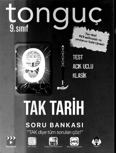 TAK TARİH SORU BANKASI TEST AÇIK UÇLU KLASİK Fotokopinci -