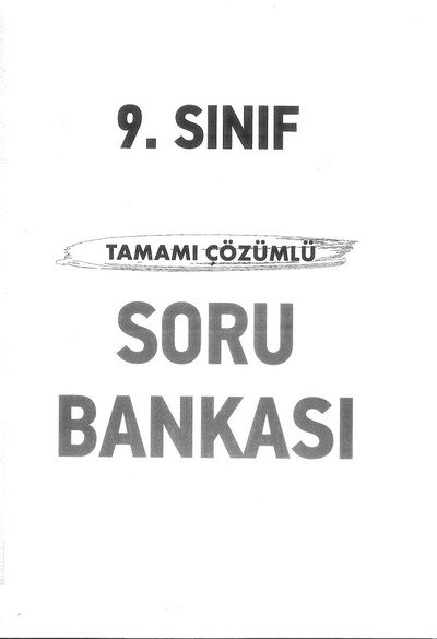 TAMAMI ÇÖZÜMLÜ SORU BANKASI Fotokopinci -