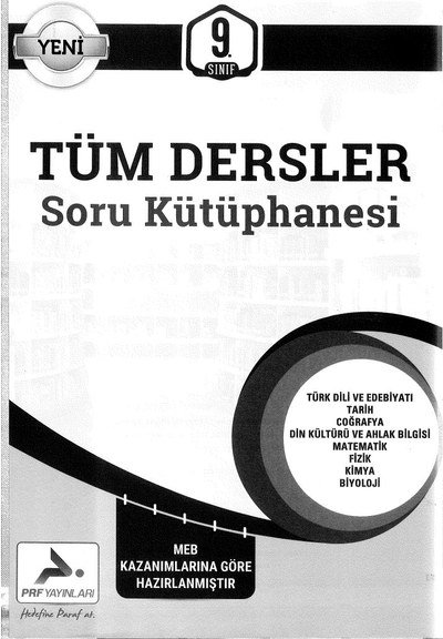TÜM DERSLER SORU KÜTÜPHANESİ Fotokopinci -
