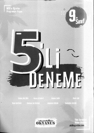 5'Lİ DENEME Fotokopinci -