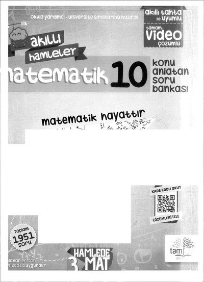 MATEMATİK 10 KONU ANLATAN SORU BANKASI MATEMATİK HAYATTIR Fotokopinci -