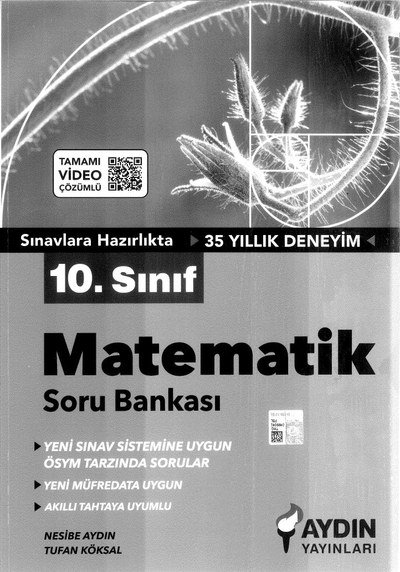 MATEMATİK SORU BANKASI 35 YILLIK DENEYİM Fotokopinci -