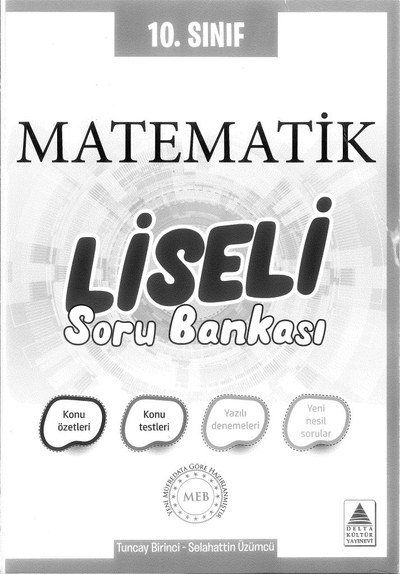 MATEMATİK LİSELİ SORU BANKASI Fotokopinci -