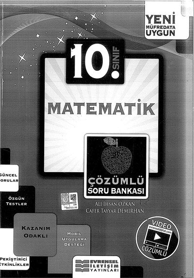 MATEMATİK ÇÖZÜMLÜ SORU BANKASI VİDEO ÇÖZÜMLÜ Fotokopinci -