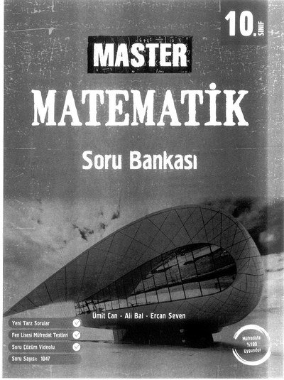 MASTER MATEMATİK SORU BANKASI